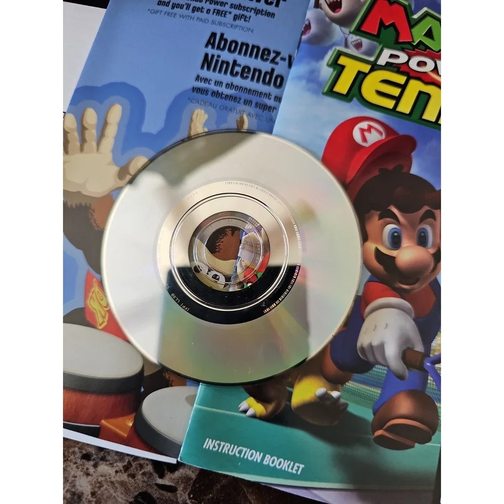 Mario Power Tennis (Nintendo GameCube, 2004) - European Version